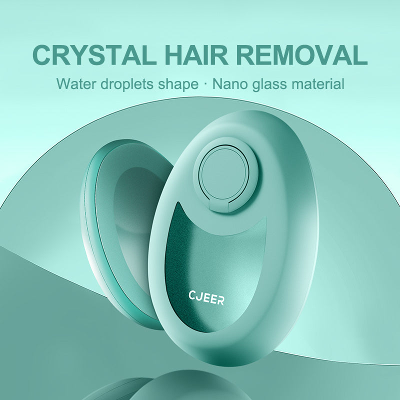 CJEER Upgraded Crystal Hair Removal Mc Crystal agiHair Eraser For Women And Men Physical Exfoliating Tool Painless Hair Eraser Removal Tool For Legs Back Arms